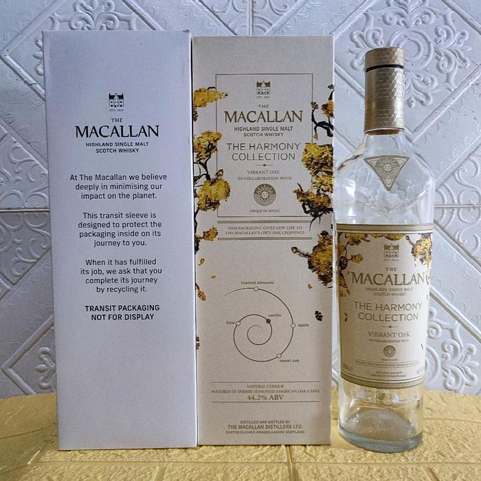 Koleksi botol bekas MACALLAN HARMONY 700ml + box