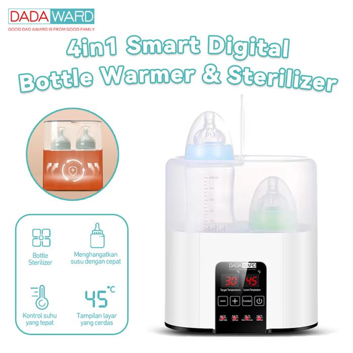 Sterilizer Botol Bayi 200W Smart Bottle Warmer Sterilizer Dot Bayi Botol Susu Penghangat ASI BPA Fre