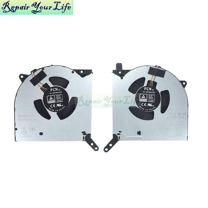 Laptop GPU CPU Cooling Fans for Lenovo Legion 5 PRO-16ACH6H R9000P