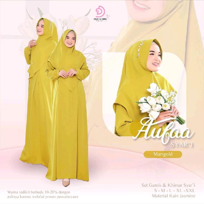 AUFAA SET KHIMAR BY DD LABEL