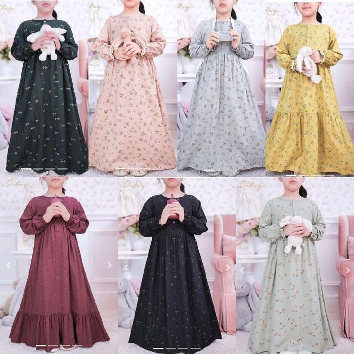 Ditsy Little Ditsy Gamis Anak Remaja