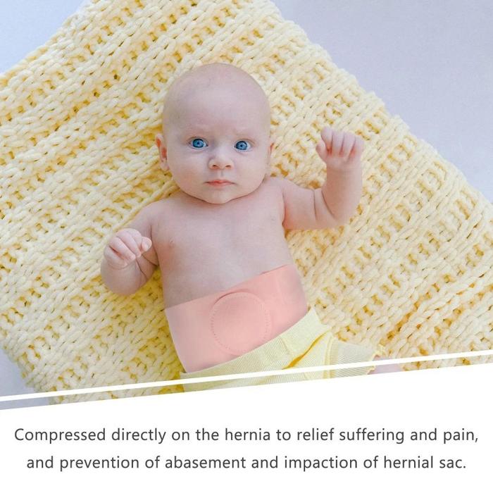 Sabuk Hernia Bayi Pusar Bodong Hernia Sabuk Bayi Sabuk Hernia Bayi Baby Umbilical Truss Belt