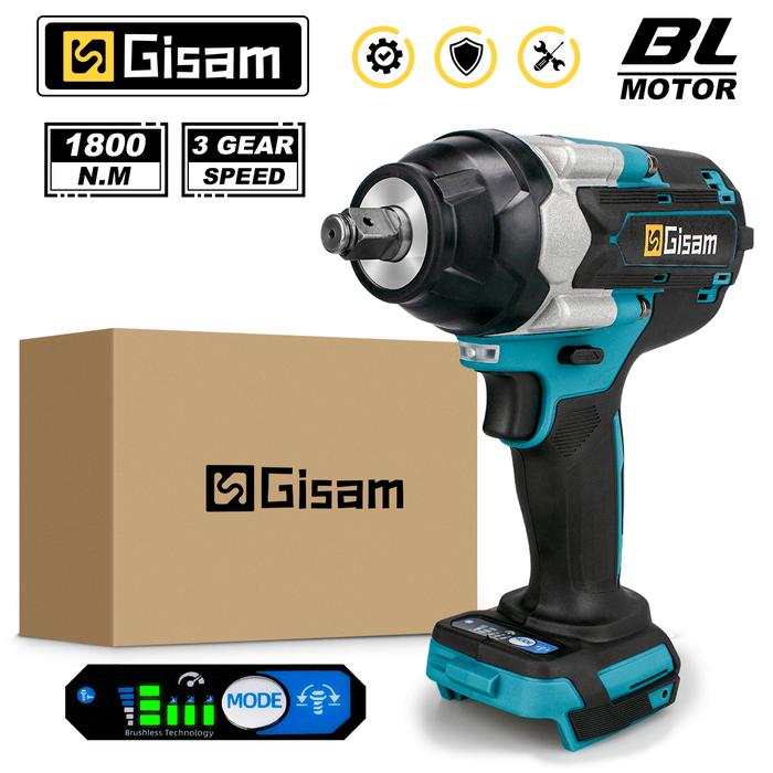 Terlaris, 1800N.M Torque Brushless Cordless Electric Impact Wrench