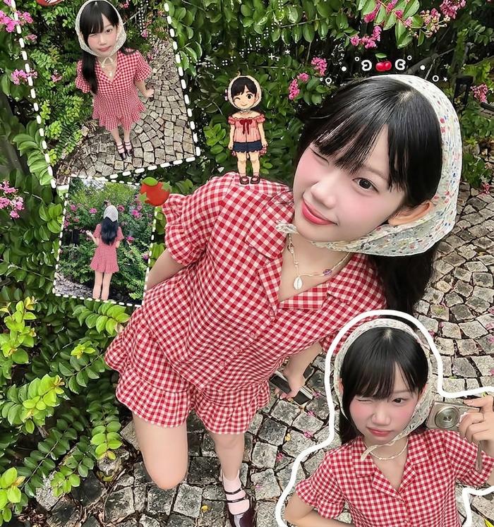 JIYA SET Blouse Ruffle Gingham Set 2in1 Rok Celana Setelan Baju Korea Outfit Piknik Aesthetic Casual