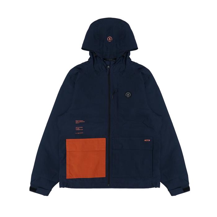Actv Reg Jacket Cynic Actv 04 Navy Orange