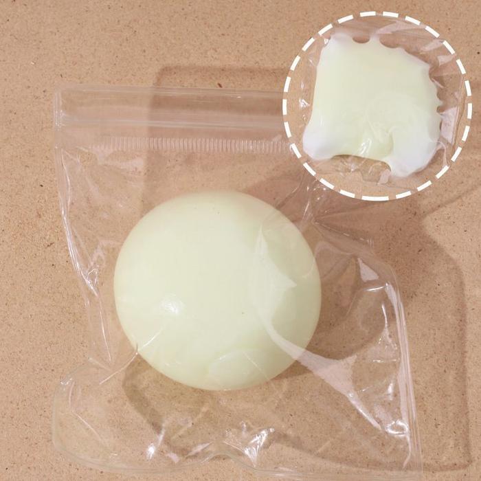 Cheese Ball Stress Eelief Toy Squishy Mochi Viral Isi Stroberi Mochi Cheese Ball Taba Squishy Super 
