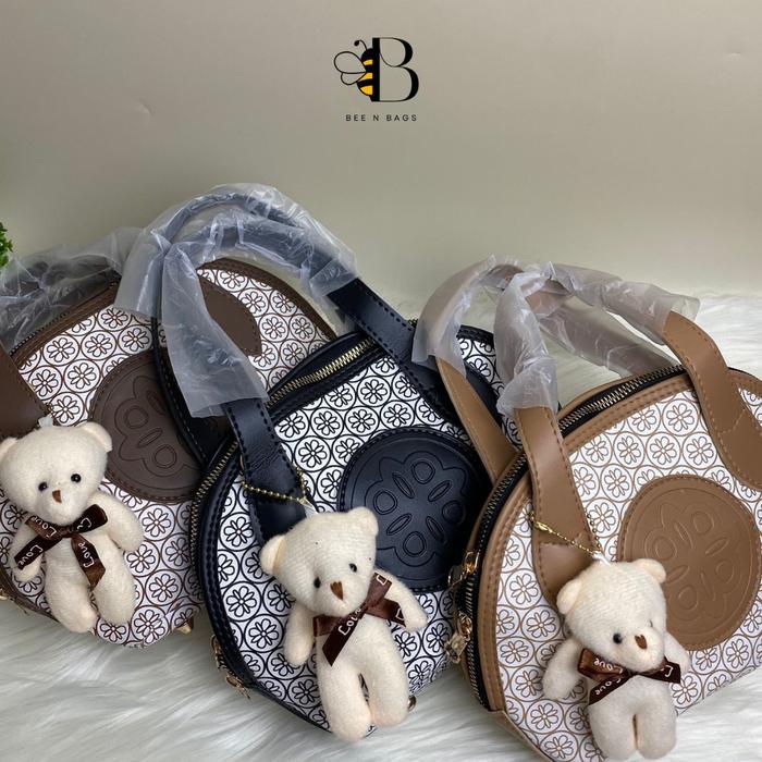 Tas kulit  Wanita Les Catino Keyna Mini Satchel - SlingBag Mini Wanita - Selempang, Cewek
