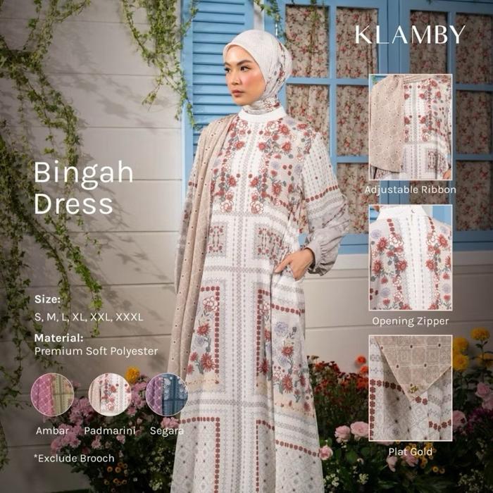 Klamby Raya Bingah Dress Tunik Koko Kids