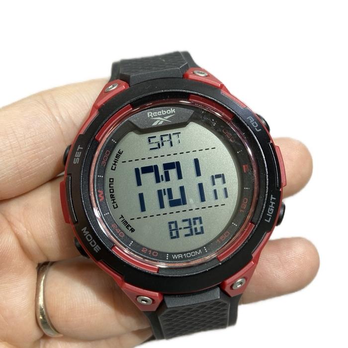 CUCI GUDANG JAM TANGAN DIGITAL REEBOK ORIGINAL RV-TRI-G9