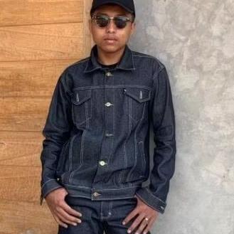 READY JAKET JEANS DENIM SELVEDGE RAW DENIM JAKET PRIA DEWASA