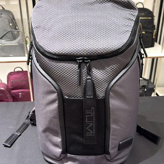 Tas Ransel Pria Tumi Tahoe Ridgewood Backpack Grey Embossed Men