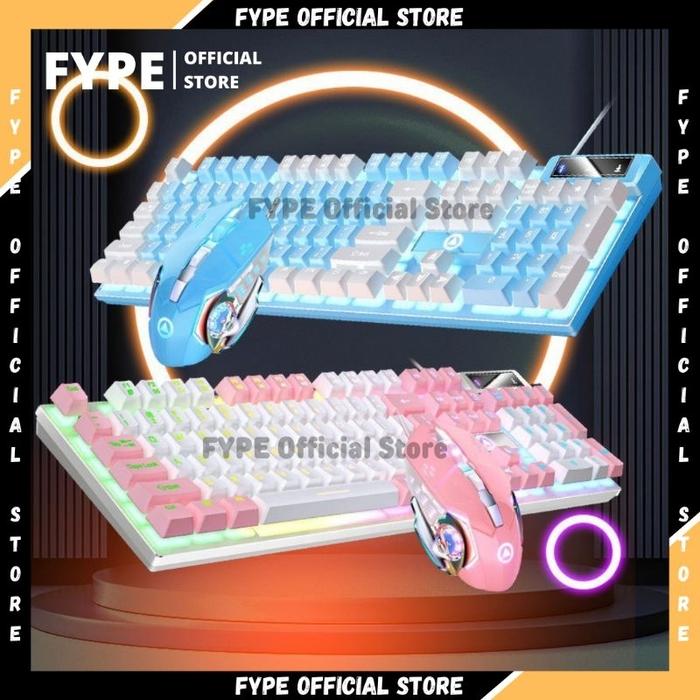 FYPE Gaming Keyboard Mechanical RGB Cable Light K500