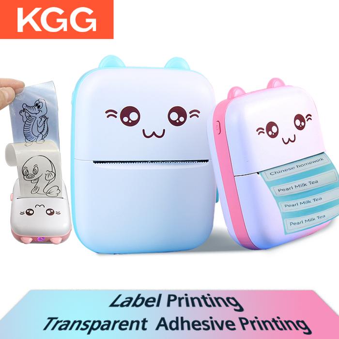 Mini Adhesive Label Printer Portable Thermal Bluetooth Printer Photo