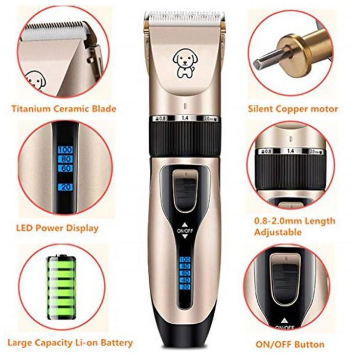Alat Cukur Hewan Elektrik Untuk Anjing Domba Kucing Dog Hair Clipper