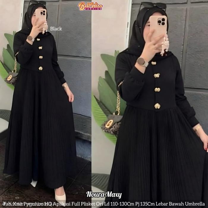Naira maxi dress knit aster premium dress