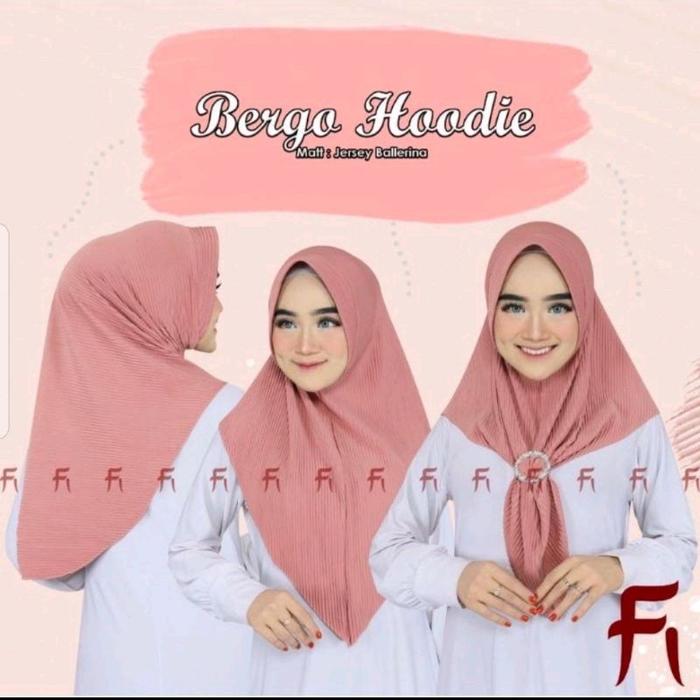 HIJAB HOODIE PLISKET GESPER