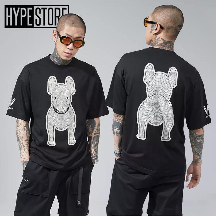Lifework Radog Oversize T-shirt Gold