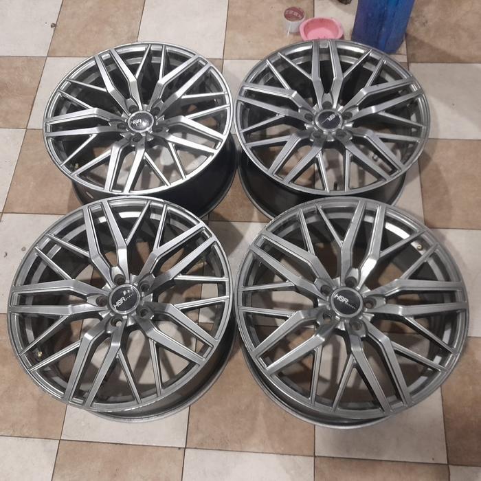 Velg Mobil Second HSR BENGKAYANG Ring 20 Lebar 8 et 45 Cocok HRV JUKE X TRAIL INNOVA X PANDER CAMRY 