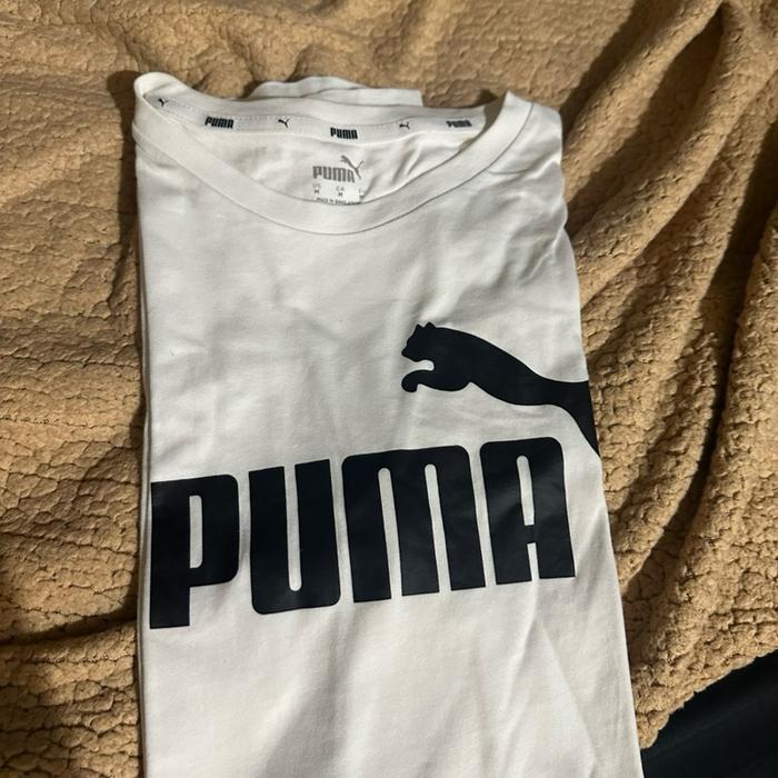 Kaos Puma Tshirt Shirt Puma White