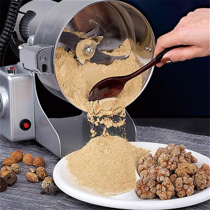 800G 34000RPM Mesin bubuk/tepung Penggiling Gerinda Herbal Biji Kacang Obat Mesin Giling Grinder Ele