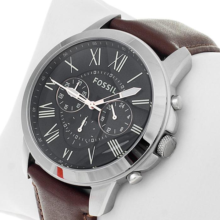 FOSSIL JAM TANGAN PRIA FS4813 GRANT CHRONOGRAPH ORIGINAL GARANSI 2 TAHUN