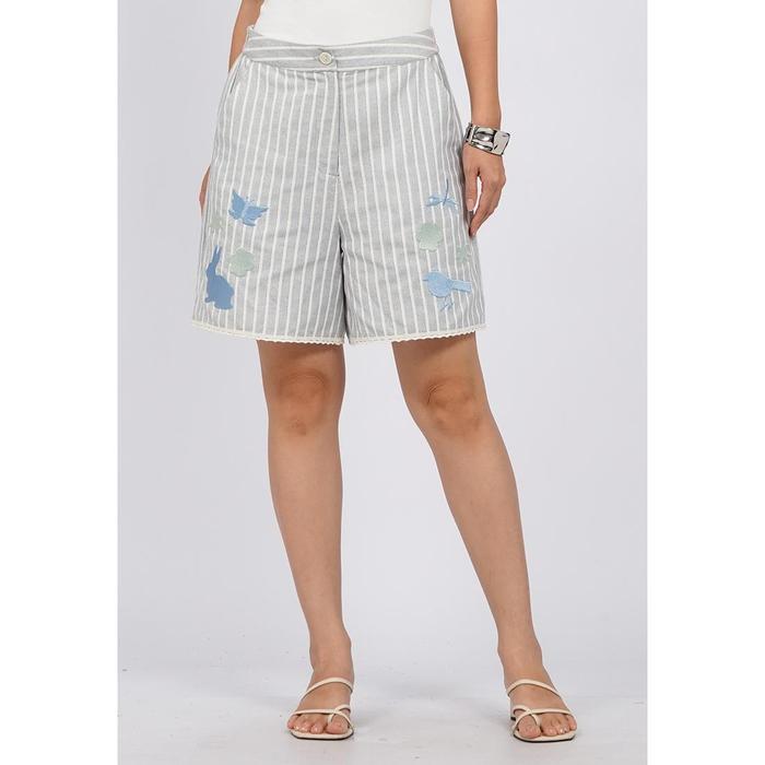 et cetera X Massicot Stripes Short Pants BLUE