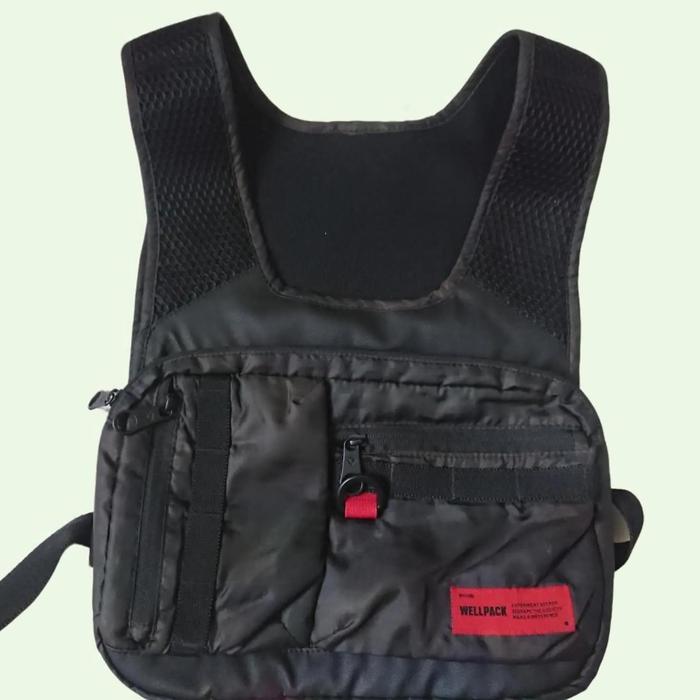 Bekas Bodypack Wellpack Rendell Vest Bag Tas Rompi Taktikal Tactical - Camo Outdoor Sport