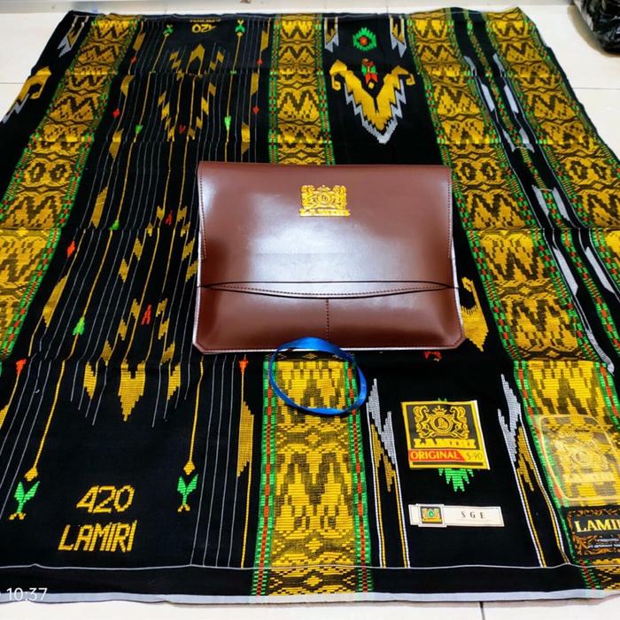Lamiri Sarung Lamiri Songket 420 Original dengan Desain Eksklusif dan Kualitas Terbaik