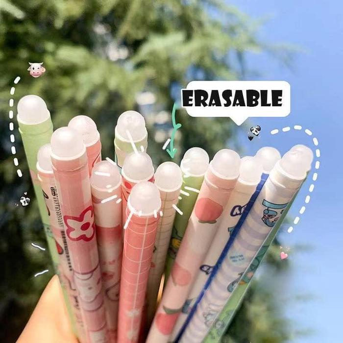 COD Pulpen Gel Tinta Bisa Dihapus Bolpoin Gel Bisa Dihapus
