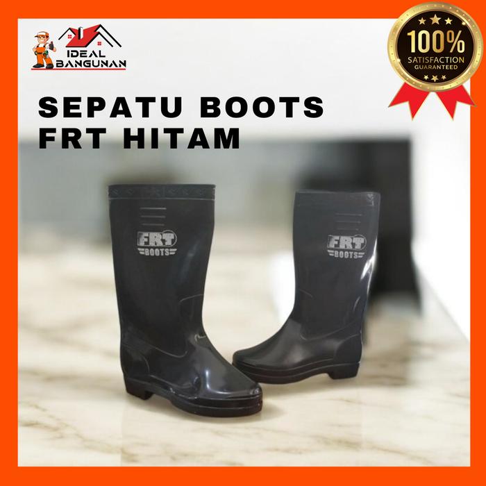 SEPATU BOOTS FRT HITAM | SEPATU BOOTS FRT | SEPATU BOOTS HITAM | SEPATU BOOTS | SEPATU