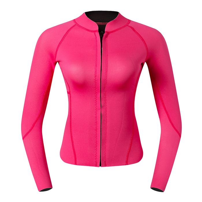 Women Wetsuit 2mm Suit Top Shirt Diving Swimming  Jacket