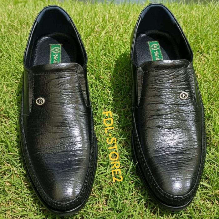 Terlaris Sepatu Pantofel Pria Yal Barneet 100% Original Kulit Sapi Asli 884