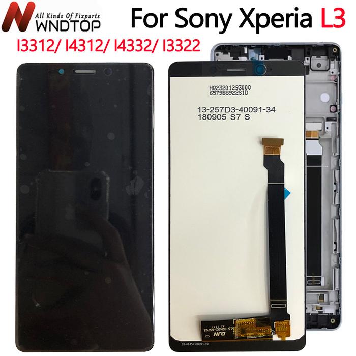 5.7" For Sony Xperia L3 Lcd Display Touch Screen Digitizer Assembly