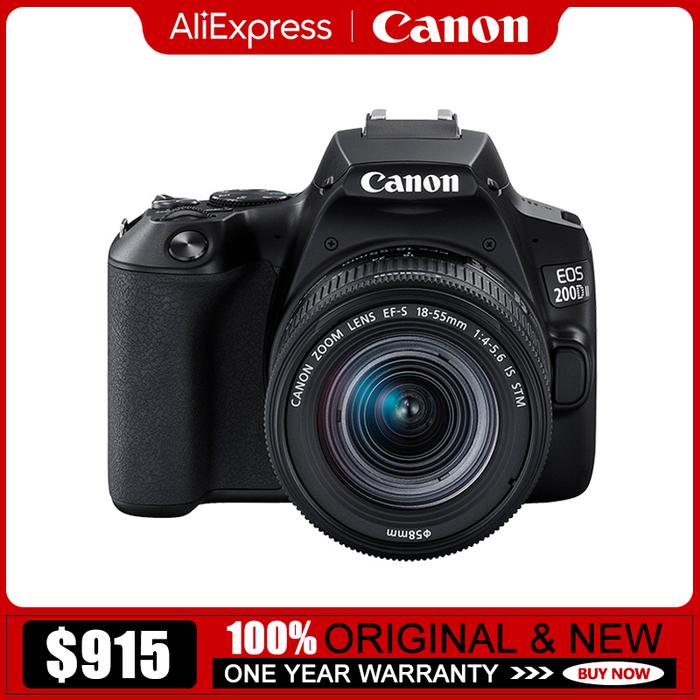 Canon Camera EOS 200D II Rebel SL3 250D APS-C DSLR Digital Cameras