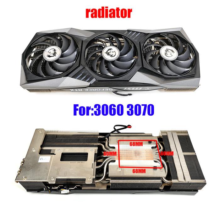 Original brand new MSI RTX3060 3070 graphics card heatsink assembly fan