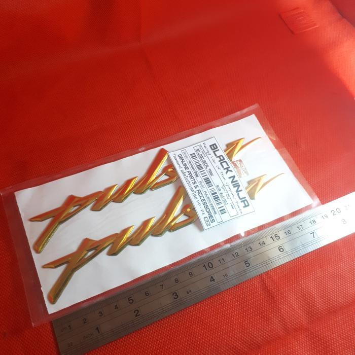 STICKER EMBLEM LOGO TANGKI PULSAR [NTS]