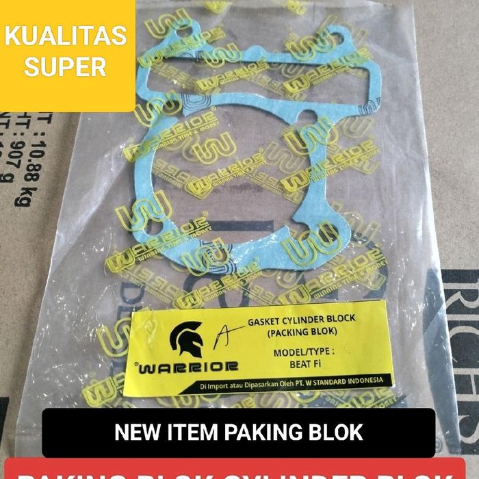 PAKING BLOK PAKING CYLINDER BLOK HONDA BEAT FI SCOOPY FI SPACY FI KUALITAS SUPER Motorcycle