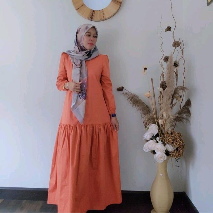 Dress elyana Premium Ld 100cm Casual Panjang
