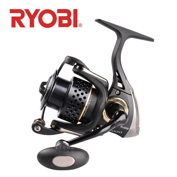 RYOBI BLAZER Fishing Reel Spinning Wheel 2000 3000 4000 Gear Ratio