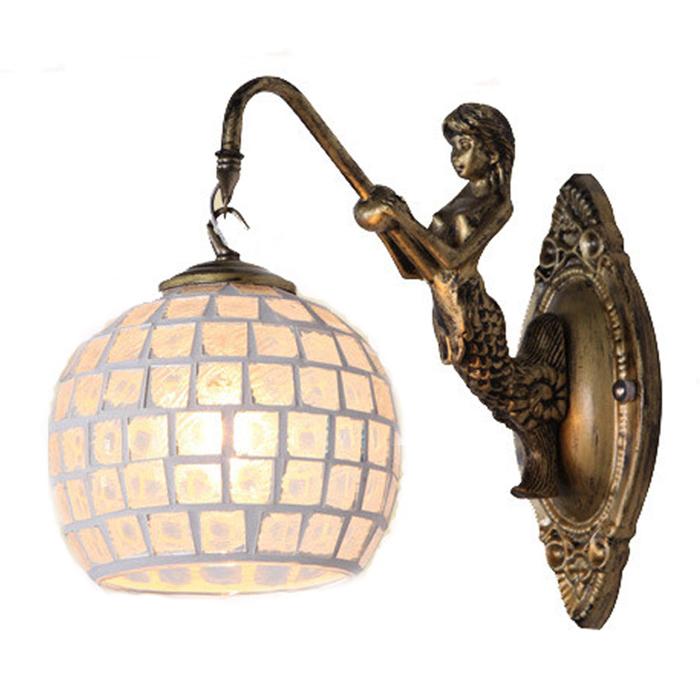 Lampu Dinding Seni Gaya Mediterania Antik Lampu Dinding Mosaik Turki