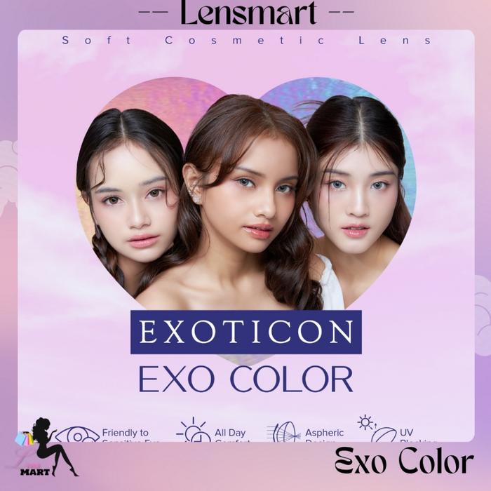 Softlens EXO COLOR By Exoticon Normal Ocufilcon A | Aspheric | UV Blocking By Exoticon