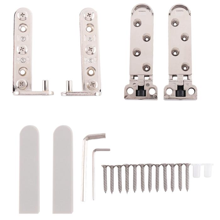 Adjustable Invisible Door Hinges Heavy Duty Up And Down Swivel Shaft Rotation Furniture Fittings For