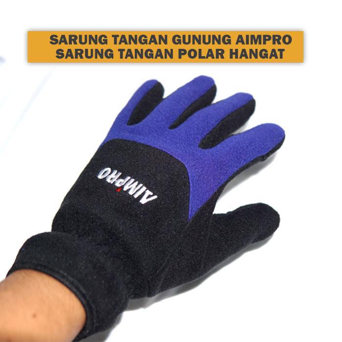 Eiger - Sarung Tangan Gunung Polar Fleece Tebal Jari Full SARUNG TANGAN TNF