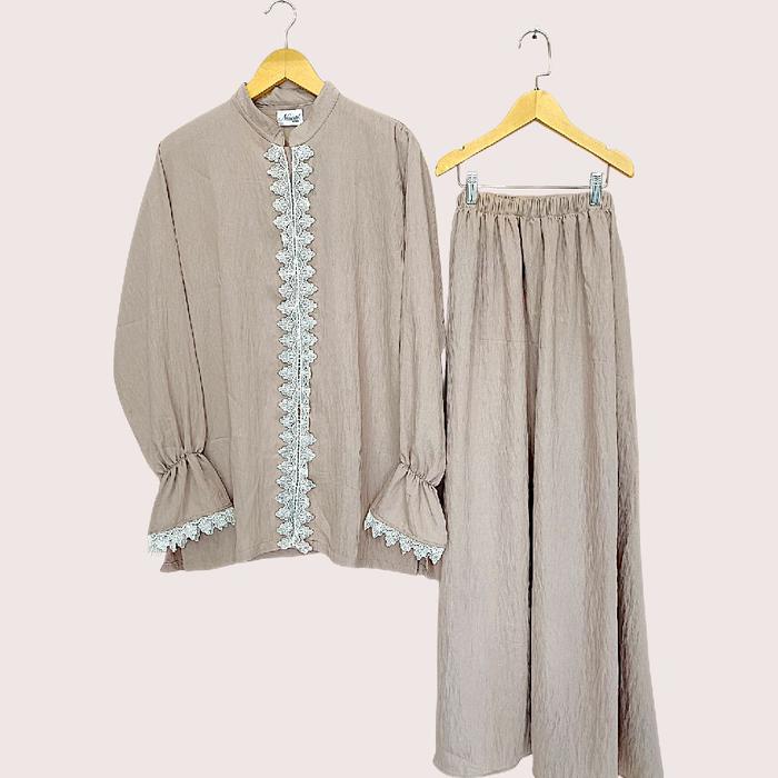 Oneset/Setelan Melayu, Setelan Rok, Palermo pleats, Setelan kekinian