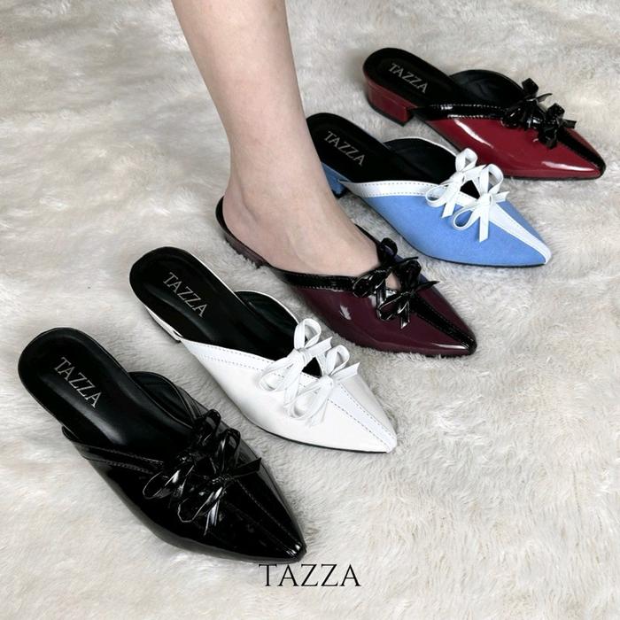 Sepatu Mules Wanita TAZZA Jisoo Heels 3cm - Shoes