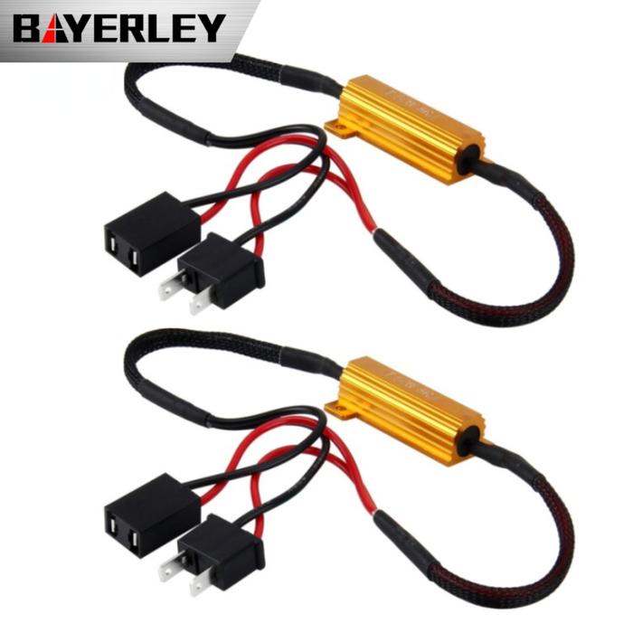 Pure Copper Car LED Headlight Led Fog Lamp Series Resistor Decoder H7