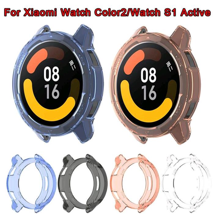 Bumper Case for Xiaomi Watch S1 Active / Color 2 Soft TPU Protective Case