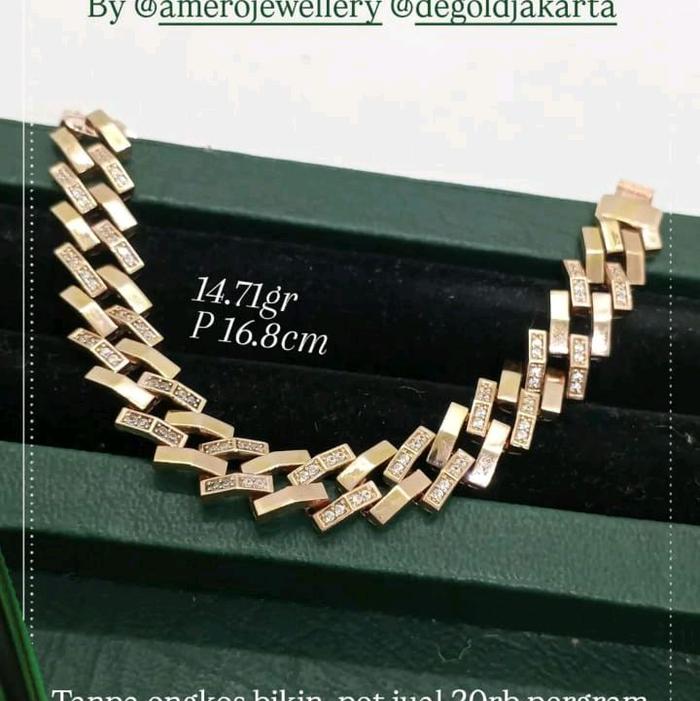 gelang amero chain 17k rosegold