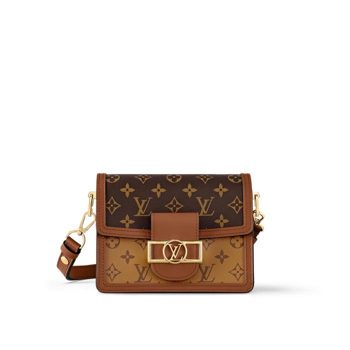 Louis Vuitton,Dauphine MINI bag,brown