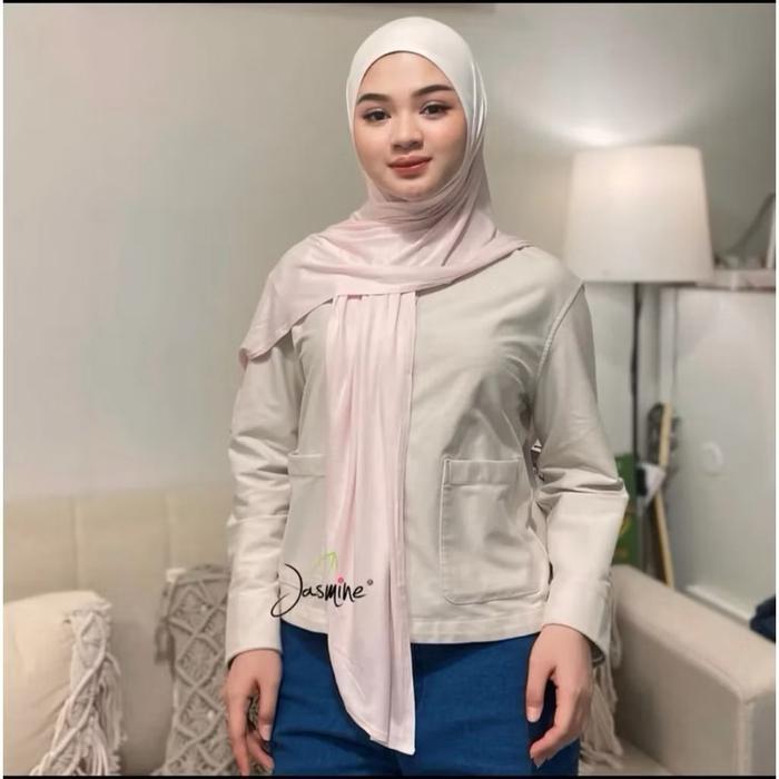 NEW Pashmina instan oval jasmine | belji instan jasmine